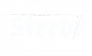 Steed Metals logo white